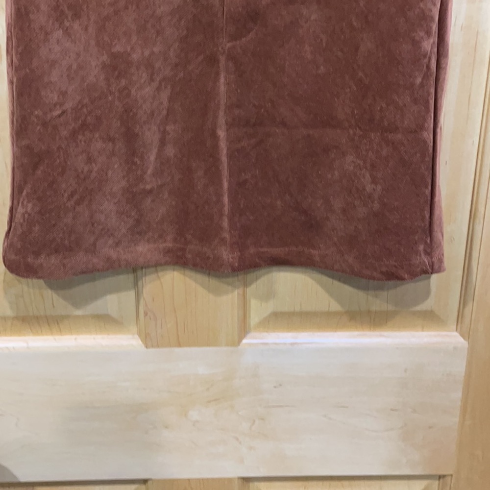 Shein brown corduroy belted skirt size S - Picture 5 of 11